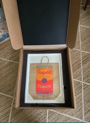 Campbells Condensed Tomato Soup/Warhol produced for the Institute of Contemporary Art Boston.
