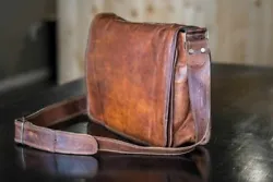 Handmade in India by experienced crafts people. A genuine hand made product using chemical/dye-free leather. Natural...