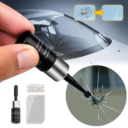Car Windshield Windscreen Glass Repair Resin Kit Auto Vehicle Window Fix Tool. 1 Repair resin. Practical car glass...