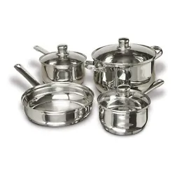 No matter if youre a seasoned chef or a beginner cook, the Gibson 7 Piece Nonstick Pots and Pans Cookware Set makes for...