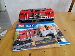 Lego train 60098 loco en état de marche avec télécommande et notice  Ne sera pas démonter Se sont des lego d...