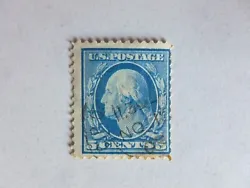 George Washington - 5 Cents Blue. Timbre assez rare.