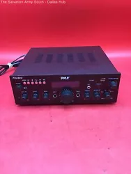 PYLE Stereo Amplifier Receiver PDA6BU. This program is funded solely by the sale of donated goods.