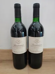 2 bouteilles de Bordeaux 1994 Philippe De Rothschild . Impeccable conservation cave enterrée.