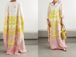 COMFORT: Lovely versatile Soft silk kaftan with multiple uses. Loose free flowing Soft Silk for maximum comfort and...