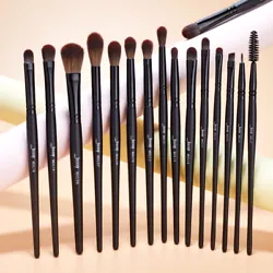 This set boasts 16pcs professional eye essentials. Excellent Quality Jessup eye brushes set are purely handmade:...
