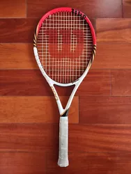 Wilson Federer Pro 105 Tennis Racquet - Like New 4 1/2.  Mint Cond - Needs overgrip  WILSON FEDERER PRO 105 TENNIS...