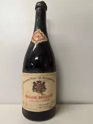 CHASSAGNE MONTRACHET ROUGE 1949. Appellation : Chassagne Montrachet. CHARLES ROUX. Propriétaire : Charles Roux. Grand...