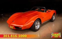 75 CORVETTE CONVERTIBLE LAST YEAR BUILT. • Matching #s Corvette Turbo 400 Automatic transmission. • Original style...