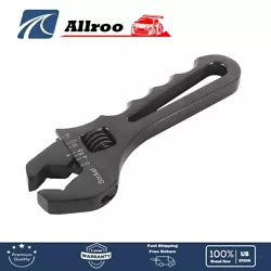 Specifications: AN3-AN16 Adjustable Aluminum Wrench Fitting Tools Spanner Made of Aluminum Stainless, durable and...
