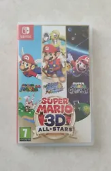 Super Mario 3D All Stars - SWITCH - Nintendo - Fr - Tbe.  Vous achetez ce que vous voyez.   Jeux complet.   Très bon...