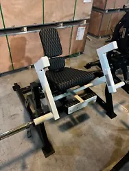 Leg Extension - Black / White Residential and Commercial Gym Equipment.