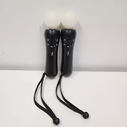 2 Sony PlayStation 4/5 VR Move Motion Controllers PSVR PS4/PS5 as pictured. Acquired from a recent estate clean out,...