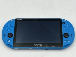 Platform : Sony PlayStation Vita. Manufacturer Color : Aqua Bluer. Color : Blue. This item is USED in good working...