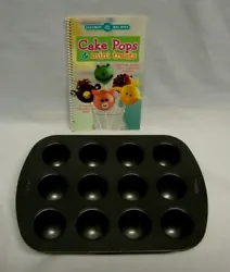 This sale is for a WILTON 12 CAVITY CAKE POP PAN MOLD and Cake Pop Recipe Book. Both pre-owned in excellent condition.