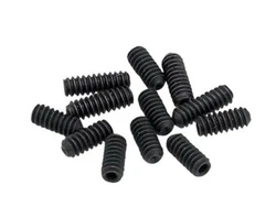 Référence Fender: 0994927000. Jeu de 12 vis à têtes hexagonales. Quatre vis longues (7,93 mm). Huit vis courtes...