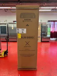 18” Sub Zero IC18FILH. ft. Capacity: Left Hinge Door Swing. New in Box with factory warranty. This item can be picked...
