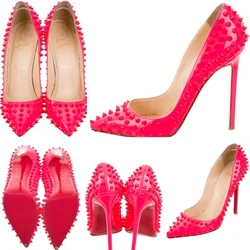red bottom heels 39 1/2. Condition is Pre-owned. Shipped with USPS Priority Mail.