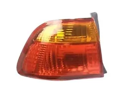 1999-2000 Honda Civic DRIVER SIDE OUTER TAIL LIGHT LENS AND HOUSING. Notes: DRIVER SIDE OUTER TAIL LIGHT LENS AND...