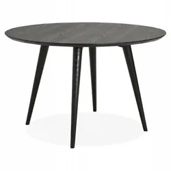 Hauteur sous la table : 72,5 cm. Cette table peut accueillir jusquà 5 personnes. Couleur : Noir. Epaisseur de la...