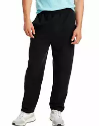 Classic sweats styling, these plush sweatpants feature an inner drawcord and stretch waistband for extra flexibility....