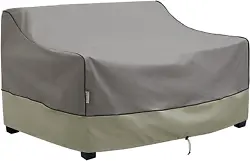 The thick water-resistant undercoating and water repellent coating keep your patio lounge chair covers dry for all...