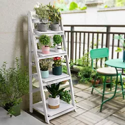Decent height is suitable for growing drooping type plants. Eco-friendly material: This foldable flower stand is...