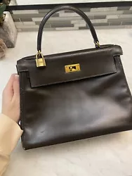 100% Authentic Hermes Box Kelly Retourne 28. Purchased from FASHIONPHILE -I am past the return window now unfortunately...