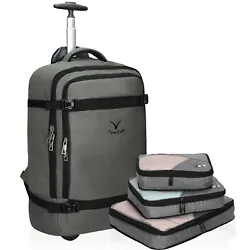 Capacity: 42L/ 2563 cu in. Wheeled weekender bag features with multiple pockets. A molded kick plate gives extra...