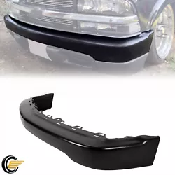 For 1998-2004 S10. For 1998-2005 Blazer. 1x Bumper Face Bar. Material: Steel. Location : Front Lower. Color:Powder...