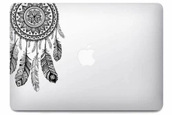 Autocollant dreamcatcher MacBook pariSticker. Magnifique autocollant Dreamcatcher pour personnaliser votre MacBook Pro...
