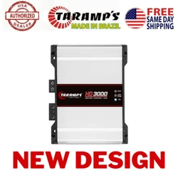 @12.6VDC - 1 Ohm: 3000 Watts RMS. @12.6VDC - 2 Ohms: 2025 Watts RMS. @12.6VDC - 4 Ohms: 1140 Watts RMS. OUTPUT...