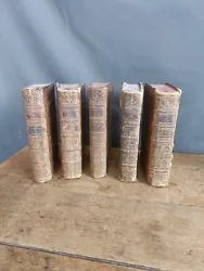 Traduction De Tacite Tomes 1 et 2, 1779 1785 1786 livre ancien collection. Première et seconde édition, les détails...