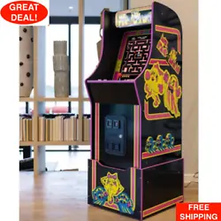 Here she is, stunningly decked out in black and hot pink, carrying on her LEGACY. Ms. PAC-MAN™. They look great, play...