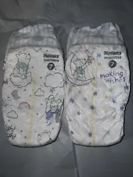Huggies Overnites Size 7 *SAMPLE* of SIX (6) Diapers. These are new for 2023. Ships in unmarked mailer. ABDL aware.