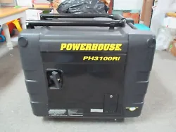 PowerHouse PH3100Ri Inverter Generator nice excellent working.this item pick up only. what you see in the picture...