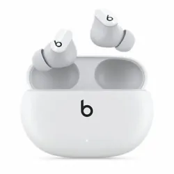 Beats Studio Buds True Wireless Noise Cancelling Earbuds, White-IPX4 Rating.