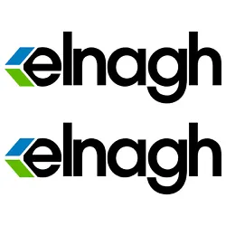 2 x Logo elnagh - 48cm x 15,9cm / 18,9