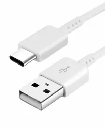 Câble de données USB Type C. Connectiques : USC C (male) vers USB A (male).