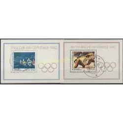 Allemagne orientale (RDA) - 1980 - No BF 55 - BF 58 - Jeux olympiques dété - Oblitéré. For those which are not (new...