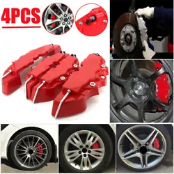 2 Pairs(1 Pair for front brake and 1 Pair for rear brake). Specification: Color: Red. This will help your product to be...