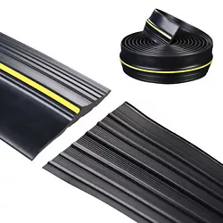 10/16/20 ft Sealing Strip featuring anti-slip lines on the top is length customized to fit different size garage. It...