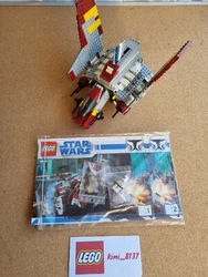 LEGO STAR WARS notice figurines Il manque un clone pilote et 2 ou 3 pièces sur un canon.   Figurines en superbe état...