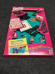 Barbie Fashion Accessories Decorate N Dazzle 1993 NIB.    New in box Barbie Fashion Accessories.  Please use the...