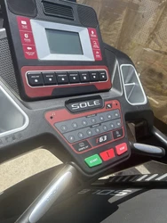 sole f63 treadmill. hardly used