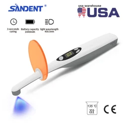 Dental Cordless Led Curing Light 3 Second iLED Cure Lamp. Constant light intensity. The solidification effect is not...