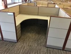 ThisKnoll Dividends inventory is available NOW! Sized 8’x6’x50”H, these cubicles are preserved in very good...