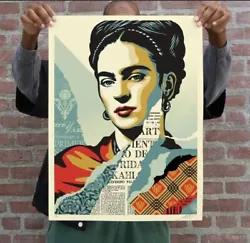 YOU ARE BUYING an official, sold out, limited edition screen print by Shepard Fairey titled 