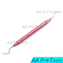 AA Pro: Dental Gracey Curettes # 3/4 Perio Hollow Handle. Pink Hygiene Scalers. Choose The Deal and Compare Prices....