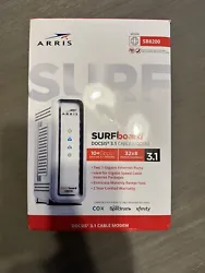 ARRIS SURFboard SB8200 10Gbps 32x8 3.1 Docsis Cable Modem - White #OB1373. Brand New in BoxSerious Bidders Only...